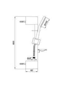 Resim Eca Nobilis Banyo Duş Seti - Altın Gold 102846011 Diğer 