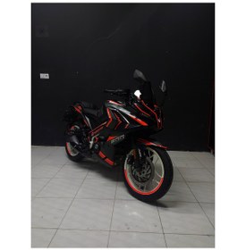 Resim Bajaj Rs200 Neon Kırmızı Sticker Etiket Full Takım Modeli 