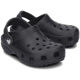 Resim Crocs Classic Clog Siyah Unisex Çocuk Terlik 000000000101249678 Siyah 