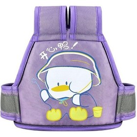 Resim Mor Çocuk Motosikleti Düşme Önleyici Koruma Kemeri 