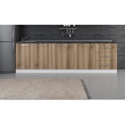 Resim Minar 280 cm Mutfak Dolabı Beyaz Dore 280-D2-ALT Modül 
