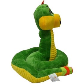 Resim Yılan Peluş Çıngıraklı Yılan Peluş 32 Cm Peluş Yılan Oyuncak Yılan 