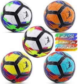 Resim Telvesse Futbol Topu LaLiga Pompalı Sert Zemin Halı Saha Futbol Topu No:5 