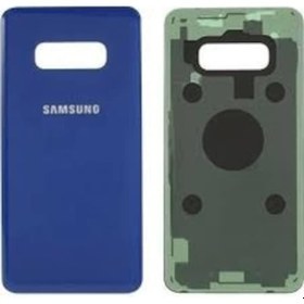 Resim Samsung Galaxy S10 Plus Logolu Pil Kapağı Lens Hariç 4G 