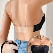 Resim Altıksız, çok strapli, her gün rahatlık sunan, kontrast dantel detaylı, düz renkli, altından desteklenmiş, seksi dantel push-up sütyen 