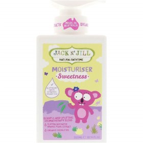 Resim Jack and Jill Natural Bathtime Moisturiser Sweetness 300 ml ( Doğal İçerikli Yüz ve Vücut Losyonu ) 