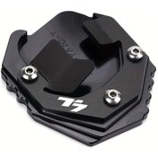 Resim Xuweiwei Yamaha Cnc Alüminyum Dayanak Genişletici Black Tenere 700 2019 2023 World Raid Rally 