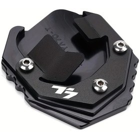 Resim Xuweiwei Yamaha Cnc Alüminyum Dayanak Genişletici Black Tenere 700 2019 2023 World Raid Rally 