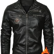 Resim Erkekler için Rahat Bomber Ceket - Kahverengi, Stand Yaka, Fermuar Kapanışı, Uzun Kollu, Polyester Astar, Günlük Giyim, Rahat Ceket | Stand Yaka Ceket | Fermuarlı Ceket 