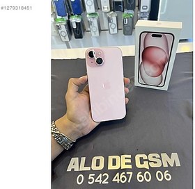 Resim Apple iPhone 15 İkinci El TR | 128 GB | Pembe 