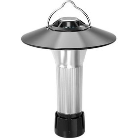 Resim Teltree Çok Amaçlı Kamp Lambası: Usb Şarjlı, Tip-c, 2200mah Pil, Ayarlanabilir Parlaklık, Kırmızı Flaş, Askı Ve Üç Ayak Dahil Gümüş 