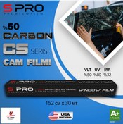 Resim Ulubey Ticaret S Pro Cam Filmi Nano Carbon CS Serisi 2PLY %50 152cm/30mt 