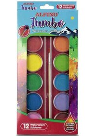 Resim Alpino Jumbo Sulu Boya 12 Renk 