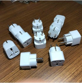 Resim Kelepir Fırsatlar 10 Tane Üniversal Çevirici Amerikan Ingiliz Elektrik Fiş Ucu Dönüştürücü Türk Fişe Çeviren Başlık 