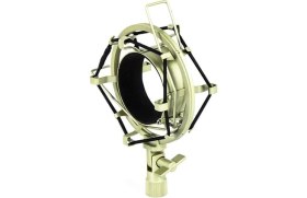 Resim 90 Yüksek Yalıtımlı Mikrofon Shockmount Gümüş 