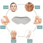 Resim Paslanmaz Çelik Gua Sha Yüz Aracı - Ergonomik Metal Kazıyıcı, Hafif Bej Bakımı, Vücut, Göz ve Boyun Masajı için - Dayanıklı Paslanmaz Çelik Yüz ve Vücut Masajı Tahtası 