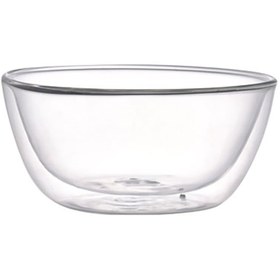 Resim Leggno Vetro Cidarlı Cam Kase 2'li 350 ml 