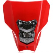 Resim Moveevo Honda Crf450l/xr 2019-2020 Uyumlu Kırmızı Motosiklet Farı, 12v 35w P15d-25-1 Ampul, Yüksek/düşük Işık Seçeneği, Kolay Kurulum 