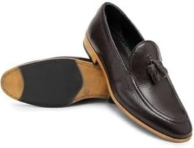 Resim Ducavelli Tusa Hakiki Deri Erkek Klasik Ayakkabı, Loafer Klasik Ayakkabı 