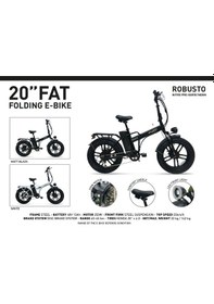 Resim Skyjet Robusto Premıum Elektrikli Bisiklet - Siyah 