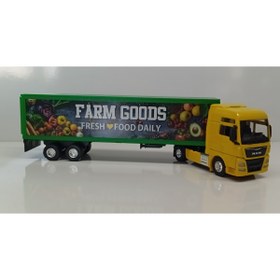 Resim WELLY Dianomi welly 1:64 ölçek Man TGX DORSELİ tır// küçük boy 