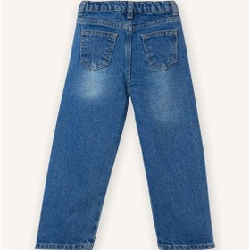 Resim Defacto Culotte Jean Pantolon Kız Bebek G8158a526spnm28 Mavi-nm28 