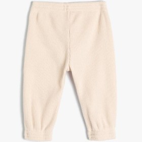 Resim Kız Bebek Basic Jogger Eşofman Altı Beli Bağlamalı Fitilli 