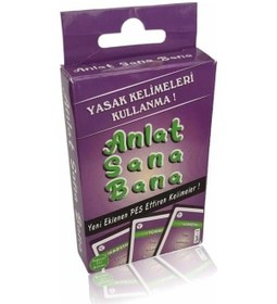 Resim Anlat Sana Bana Yasaklı Kelime Oyunu Mor Aly-1017ticaret 