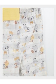 Resim Panolino Erkek Bebek Baskılı Pijama Takımı 20754 