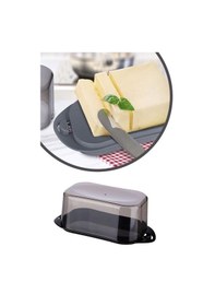 Resim Kilitli Plastik Kapaklı Kahvaltılık Tereyağlık Peynirlik Erzak Saklama Kabı Ap-9428 4741 