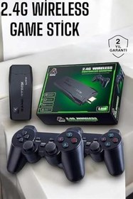 Resim Atari Oyun Konsolu 2000 Oyunlu Game Stick 2.4G Wireless, Ürün Kodu: TEK-14B1B72C51A227EFBD-CAN 