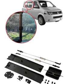 Resim MEFAUTO Volkswagen Transporter T5 T6 Uyumlu Sürgülü Cam Tamir Seti 7H0847773 