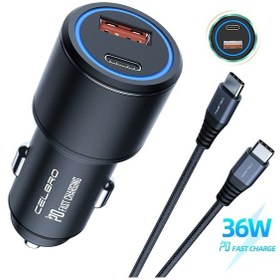 Resim 36w Pd 3.0 Araç Şarj Cihazı Samsung S20 Not 20 Ultra S21 Artı Usb Tip C Hızlı Araç Telefonu Şarj Cihazı İphone Uyumlu 12 Pro Max İçin Araç Şarj Cihazı 