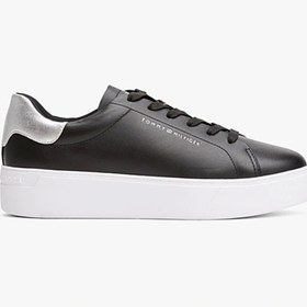 Resim Tommy Hilfiger Kadın Siyah Sneaker 