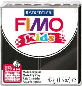 Resim Staedtler Fimo Kids Yumuşak Polimer Kil 9 Black 