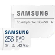 Resim Samsung Evo Plus Microsdxc 256Gb Hafıza Kartı 