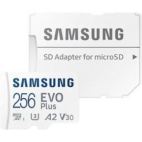 Resim Samsung Evo Plus Microsdxc 256Gb Hafıza Kartı 