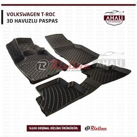 Resim Rizline Volkswagen T-Roc 3D Havuzlu Paspas+Araç Koku 