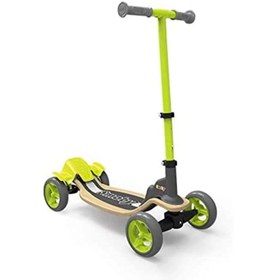 Resim Smoby Wooden 4 Tekerlekli Scooter 750700 