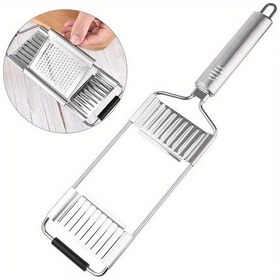 Resim Mucit Home 3 Başlıklı Paslanmaz Sebze Dilimleyici Rende Krom 