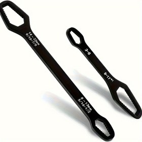 Resim 2 adet 3-17mm, 8-22mm Evrensel Torx Anahtar, Ayarlanabilir Anahtar Otomobil Bakım Anahtarı için Araba Fabrikası ve Ev Tamiri 