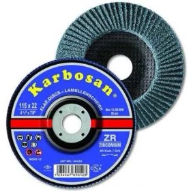 Resim Karbosan 115 Flap Disk Zr 40 983410 