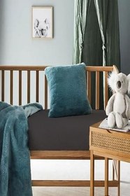 Resim 2 Adet 50 x 90 x 10 cm Anne Yanı Lastikli Penye Kumaş Bebek Çarşafı 