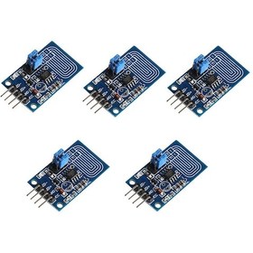 Resim Tenfowee 5 Adet Kapasitif Dokunmatik Pwm Dimmer Modülü - Led Işık Aydınlatma Seviyesi Ayarlama, Teşvikli Dokunma, Akıllı Hafıza Özelliği 
