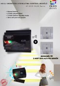 Resim Genel Markalar Akıllı Merdiven Aydınlatma At-eco Oled Serisi 20 Kanal Modül 2 Adet Pır Sensör Kit 