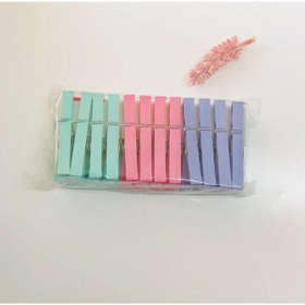 Resim GÜMÜŞ Mandal 24lü Plastik 6,5 Cm 
