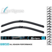 Resim Martıgues S2419c5 Muz Sılecek Vw Golf V Caddy Jetta A3 Octavıa Bmw 3 600+480mm Bosch Adaptor 90251 90803 Inw018060 