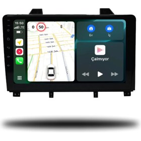 Resim MarTechno Android Multimedya Manuel Klima 4GB RAM 64GB Hafıza Peugeot 5008 2009-2015 ile uyumlu 