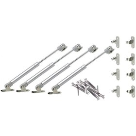 Resim Std 4 Adet 100N Gazlı Piston Kalkar Dolap Kapak Uzun Ömürlü 