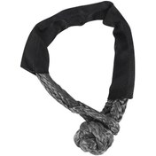 Resim Leezsing Yüksek Çekme Gücüne Sahip 55mm Uhmwpe Yumuşak Çekme Halatı, 10-25 Ton, Gri, Çok Amaçlı Kurtarma Ekipmanı Gri 